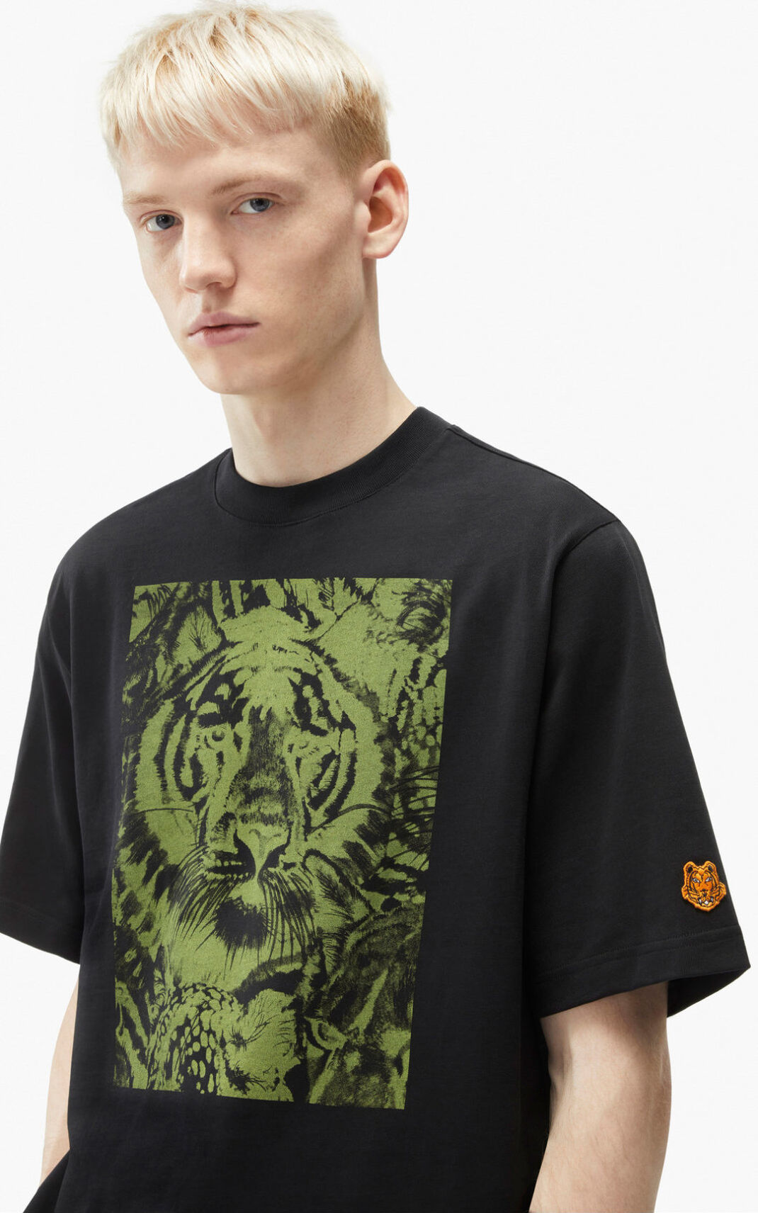 Kenzo Wildtigers Moška Majice Črna SI-1338109